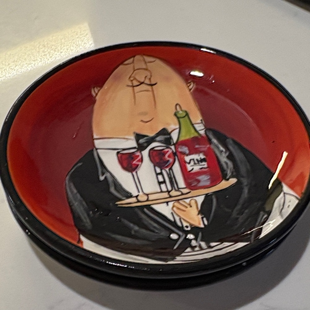 Certified International Red Chef Dinnerware Set 5 inch round - Picture 8 of 11